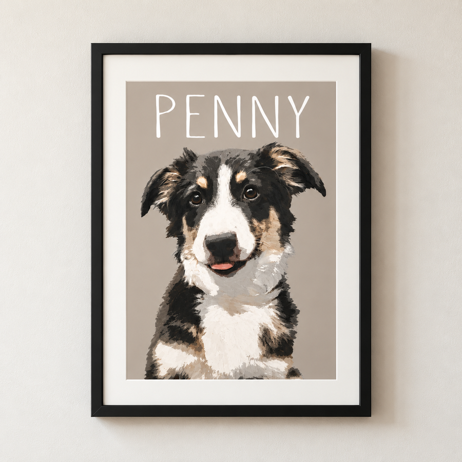 Custom Pet Poster